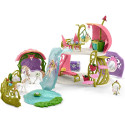 Schleich Bayala glittering flower house, toy figure