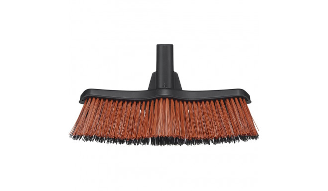 Fiskars Solid all-purpose broom head M (black/orange, without handle)
