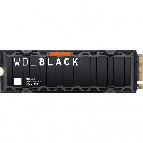 NVMe-ssd SN850X 1 TB M.2 2280 PCIe 4.0 x4 jahutusradiaator, must