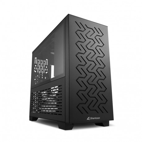 MS-Z1000 (schwarz, Seitenteil aus gehärtetem Glas)