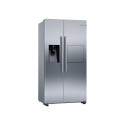 Bosch Side-by-Side KAG93AIEP Series 6 E silver - fixed water connection