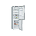 Bosch fridge / freezer combination KGE36AICA series 6 C silver - series 6