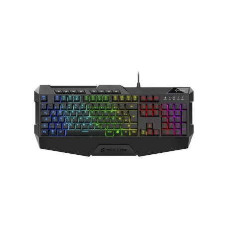 SKILLER SGK4 (schwarz, DE-Layout, Rubberdome)