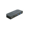 DeLOCK DisplayPort 1.4 KVM switch 8K 30 Hz with USB 3.2 Gen 1, KVM switch