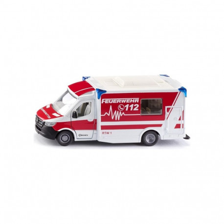 2115 SUPER Mercedes-Benz Sprinter Miesen Typ C kiirabiauto, punane/valge