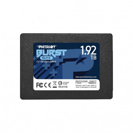 Patriot Burst Elite 1.92 TB, SSD (black, SATA 6 Gb / s, 2.5 ")