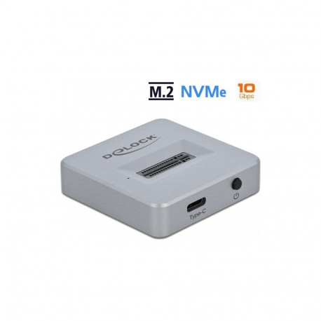 M.2 Dockingstation für M.2 NVMe PCIe SSD (grau)