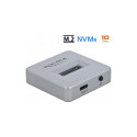 DeLOCK 64000 storage drive docking station Silver