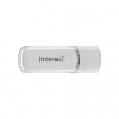 Intenso FLASH LINE 128 GB, USB stick (white, USB-C 3.2 Gen 1)