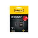 Intenso UHS-I Professional 128 GB microSDXC, memory card (black, Class 10)