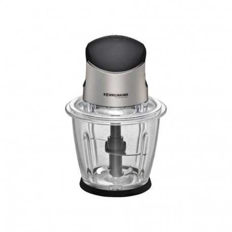 Zerkleinerer MZ 500 (edelstahl/schwarz, 500 Watt, Glasbehälter 1,5 Liter)