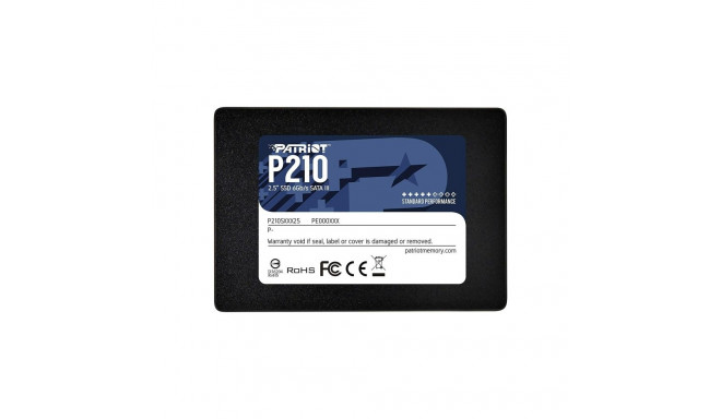Patriot P210 1 TB, SSD (black, SATA 6Gb / s, 2.5 ")