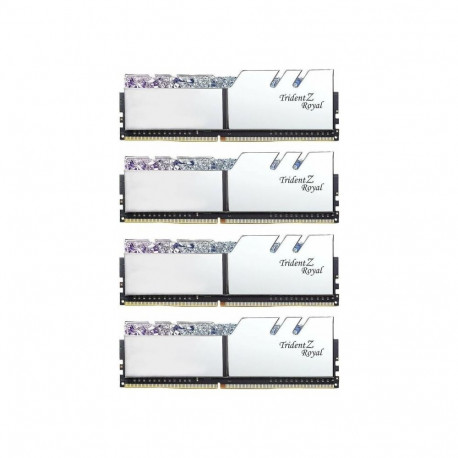 Trident Z Royal DIMM-mälukomplekt F4-3600C16Q-64GTRSC 64GB DDR4-3600 (4x16GB) INTEL XMP, hõbedane
