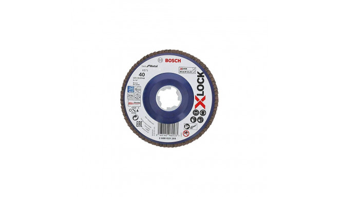 Bosch X-LOCK Fan Disc BfM, 125mm, K40 - 2608619209 eng.