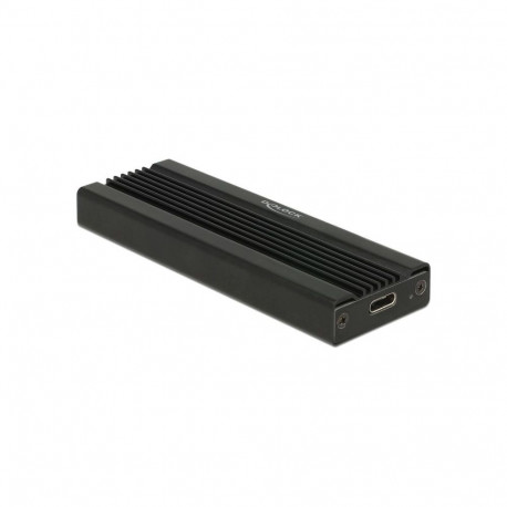 Väline korpus M.2 NVMe PCIe SSD-dele SuperSpeed USB 10Gbps (USB 3.2 Gen 2) USB Type-C-pesaga, must