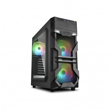 VG7-W RGB (schwarz, Seitenteil aus Acryl)