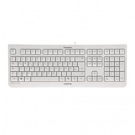 Cherry KC 1000 biała USB - biurowa - DE