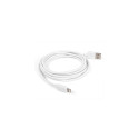OWC Prem. Braided USB - Lightning 2m - white