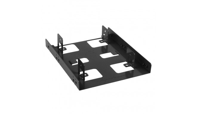 3,5" BayExtension (schwarz)