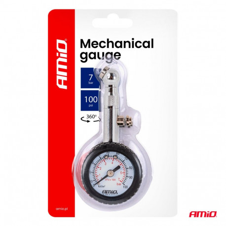 Rehvimanomeeter metall 7 bar