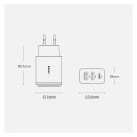 Baseus Compact fast charger 2x USB / USB Type C 30W 3A Power Delivery Quick Charge black (CCXJ-E01)