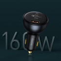 Baseus TZCCZM-0G USB-A / USB-C car charger 160W PPS / QC 5 / PD - gray