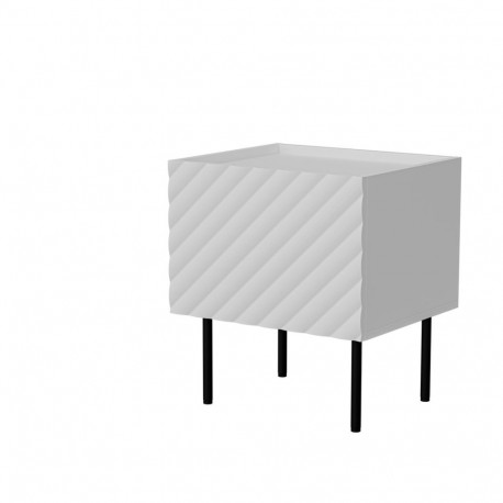 Cama LUCCA valge öökapp, 2 tk, 47x40x52