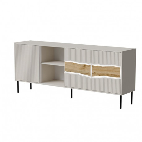 Cama INSERTO 3D1W chest of drawers 190x40x80 cashmere + LED