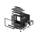 DeepCool CH160 PLUS väikese vormiteguriga must