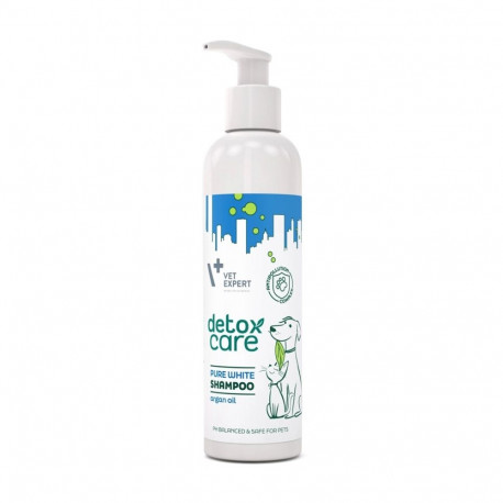 VETEXPERT šampoon Detox Care Pure White koertele ja kassidele 250ml
