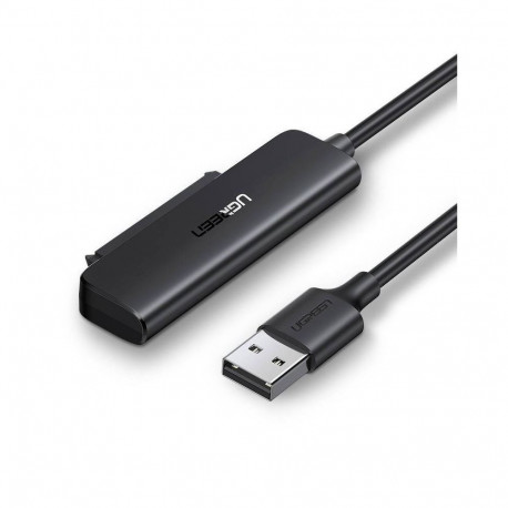 Ugreen adapter converter for 2.5" SATA III 3.0 HDD SSD drive - USB 3.2 Gen 1 (USB 5 Gbps) black (706