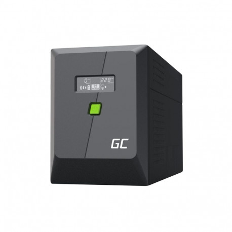 Green Cell katkematu toiteallikas (UPS) 2 kVA 1400 W 4 AC pistikupesa