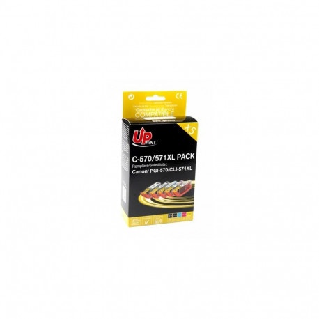 T3AZUR CJ571XLUPP5 ink cartridge 5 pc(s) Compatible Black, Cyan, Magenta, Yellow