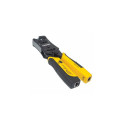 Intellinet Universal Modular Plug Crimping Tool and Cable Tester, 2-in-1 Crimper and Cable Tester: C
