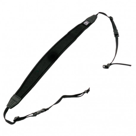 Caruba Camera Neckstrap extra lang + Quick release (Zwart)