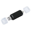 Hama 00181056 USB 2.0 OTG Card Reader Aluminium