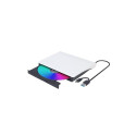 External USB DVD drive DVD-USB-031-BW black and white