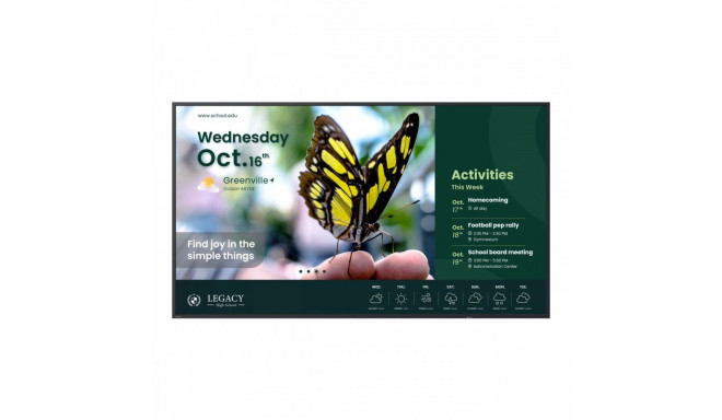 Suureformaadiline monitor 55-tolline ST5504 LED 4K/4500:1/ANDROID