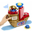 Plastic mass DohKins Pirate Ship Playset
