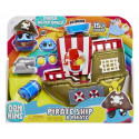 Plastic mass DohKins Pirate Ship Playset