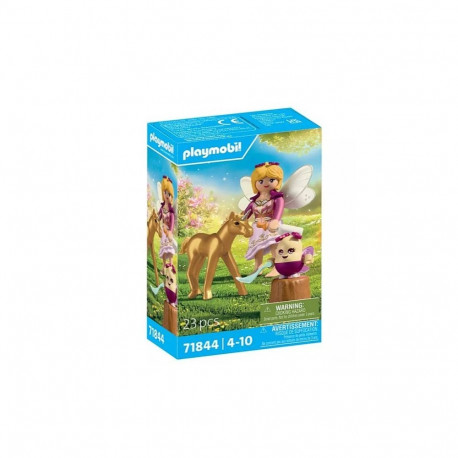 Princess Magic Figures Set 71844: Golden Foal with Fairy