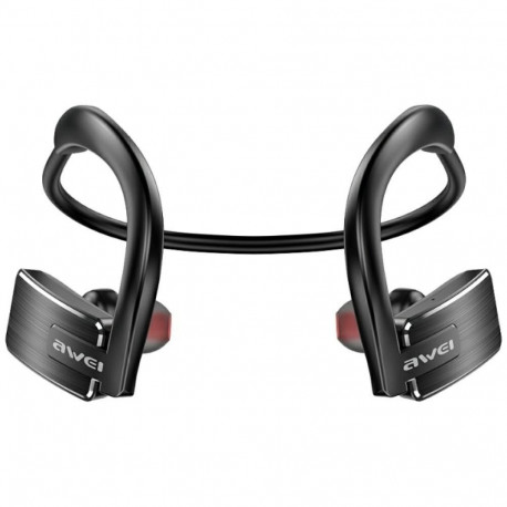 Bluetooth E1BL mustad spordikõrvaklapid