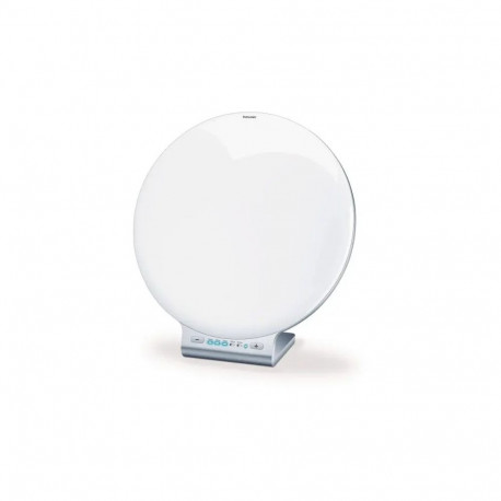 The Beurer TL 100 is a 2-in-1 daylight therapy lamp and mood light designed to trea