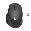Wireless mouse Siskin 2 1600 DPI Bluetooth 5.0 + 2.4 GHz Black