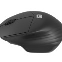 Wireless mouse Siskin 2 1600 DPI Bluetooth 5.0 + 2.4 GHz Black