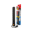 Surge Protector ACAR S8 1,8M Black