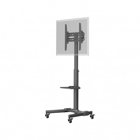 Goobay Floor stand | TV Presentation Stand Basic, Size L | Height adjustment | 37-70 " | Maximum wei