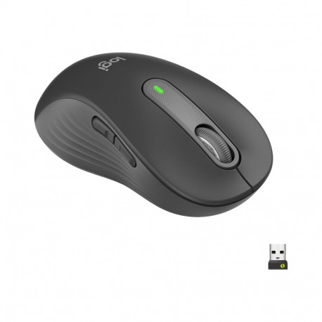 Logitech Signature M650 L Left juhtmevaba hiir, RF juhtmevaba + Bluetooth, 2000 DPI, grafiit | Logit