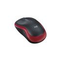 Logitech M185 juhtmevaba punane hiir