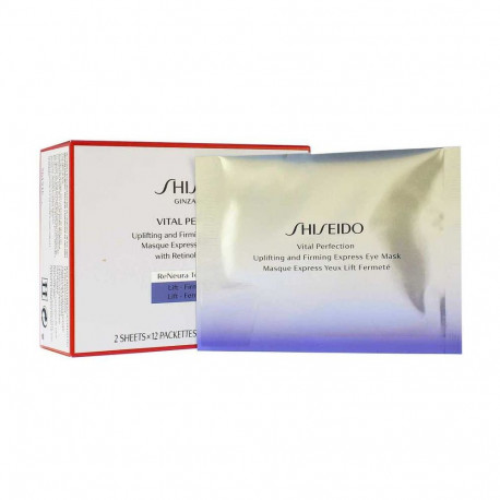Shiseido | Vital Perfection Uplifting And Firming Express Eye Mask, 12 pcs | C-SH-434-01